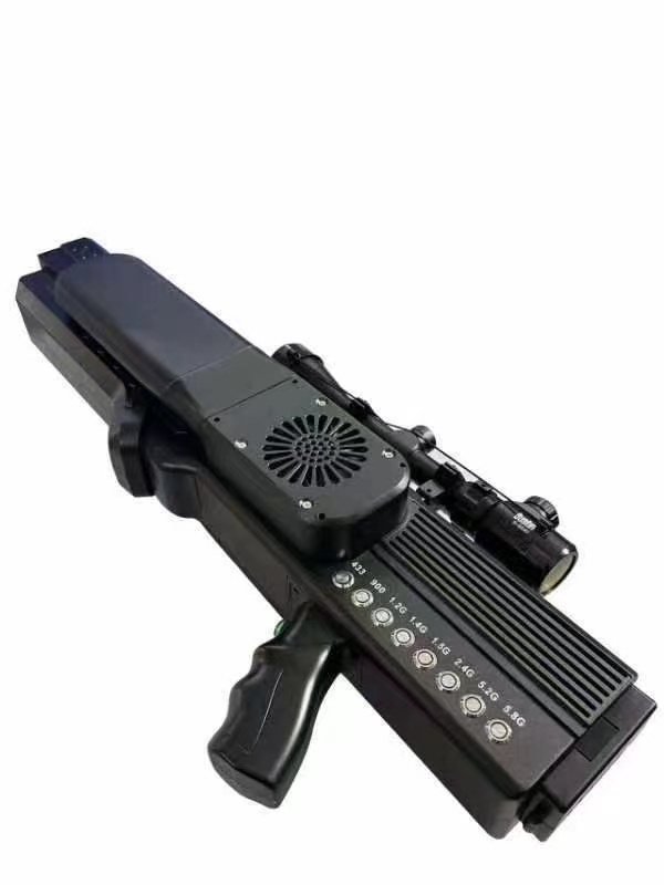  鱼台手持便携式枪型低空防御反制八通道